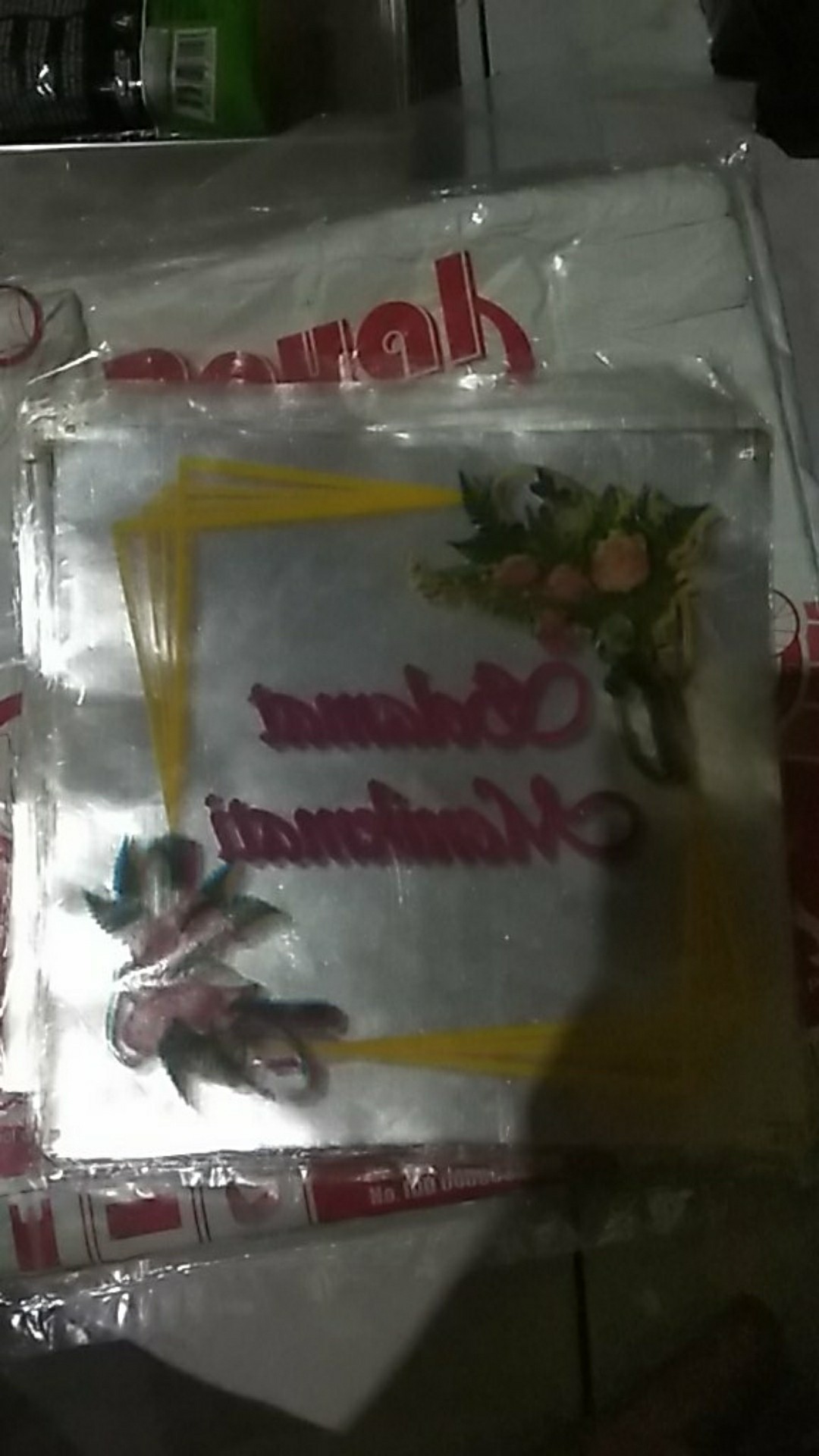 Diskon Besar!!! Selamat Makan Plastik. Isi 50.( Uk 20x20 )