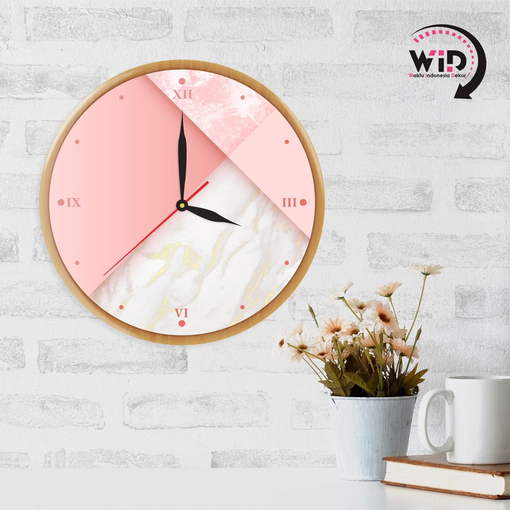 JAM DINDING SCANDINAVIAN - DEKORASI RUMAH VINTAGE