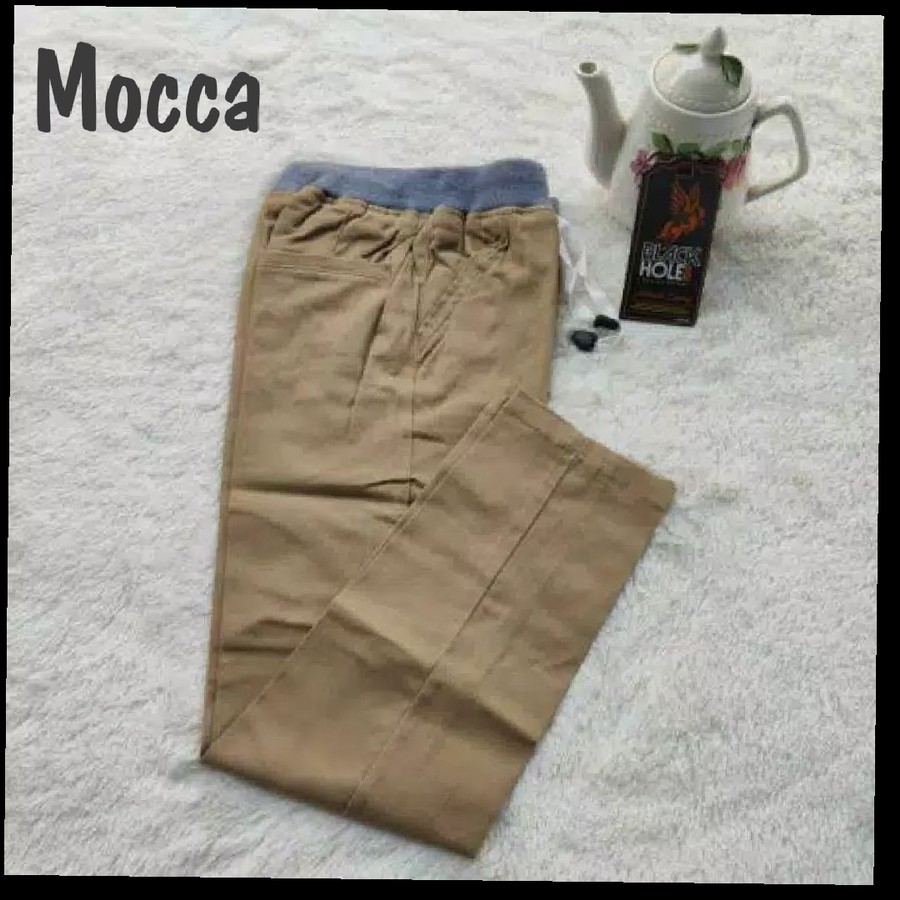 Celana Chino Chinos Cino Panjang Anak Laki Laki Cowo Bahan Melar Stretch Kolor Murah Import 2-11 Tahun