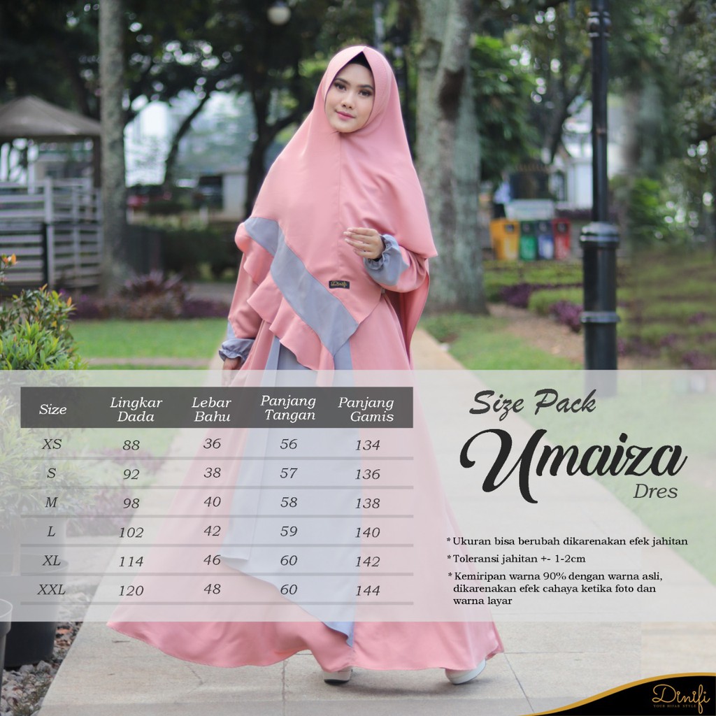 Gamis Umaiza By Mouza Indonesia