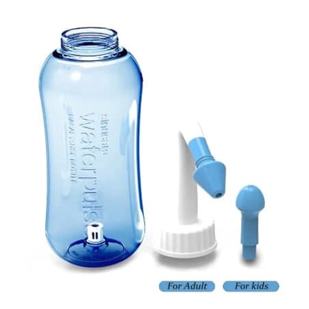 Alat Cuci Hidung Pembersih Hidung Nasal Wash Nasal Rinse Waterpulse 300ml dan Nasal Care Garam Nasal 10 Bungkus