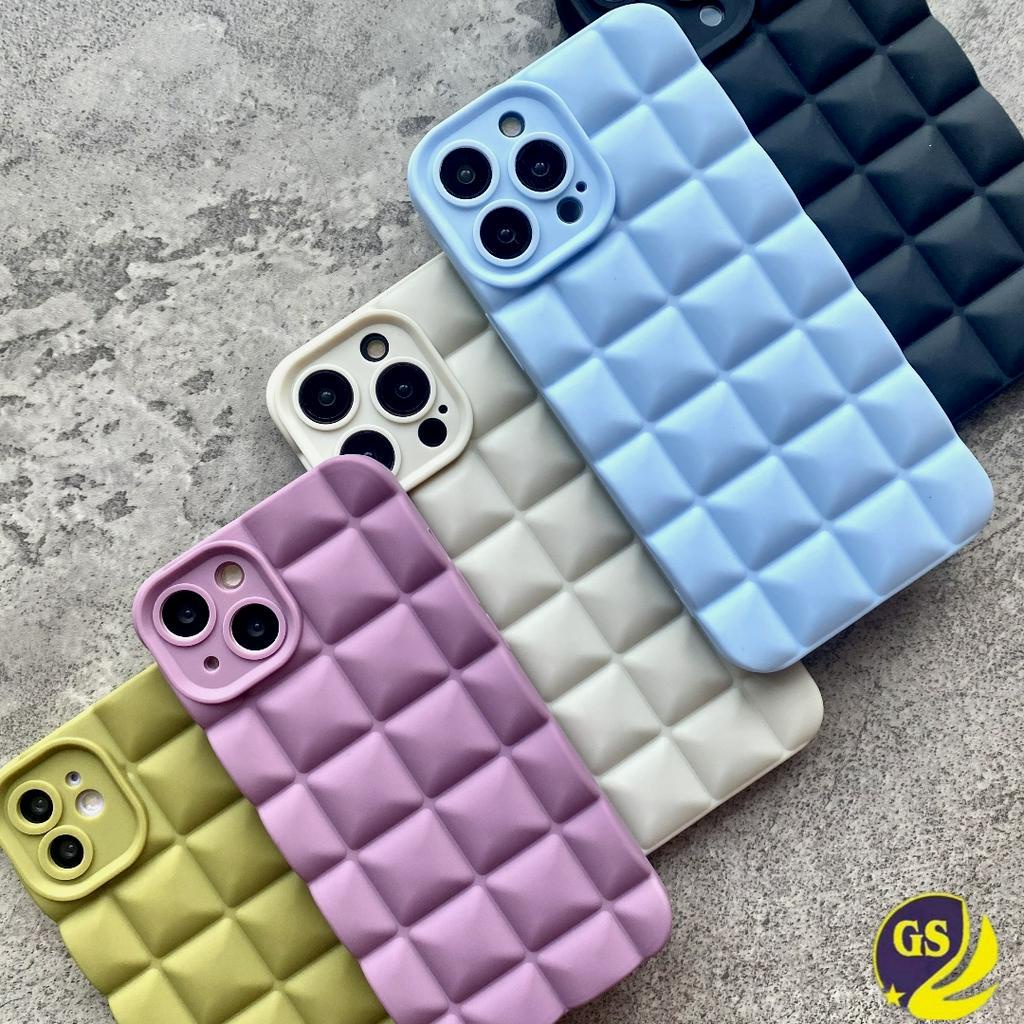 Soft case Silicone Choco Bar or Waffle case iPhone 7 8 SE 2020 7+ 8+ X XS MAX XR 11 12 13 14 PRO MAX PLUS