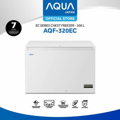 Chest Freezer AQUA Japan AQF-320EC EC series AQF 320 EC
