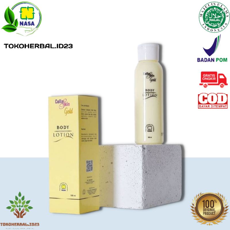 COLLASKIN BODY LOTION NASA ORIGINAL / COBL - HANDBODY UNTUK MEMUTIHKAN KULIT - MENCERAHKAN KULIT