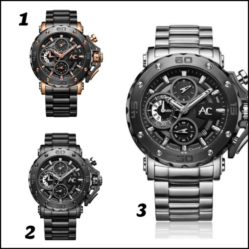 Alexandre Christie Colletion AC 9205 MC AC9205 AC 9205 Black original