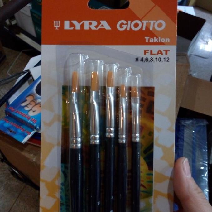 TERMURAH Art Brush flat /set kuas lukis LYRA High quality/CAT AKRILIK SET/CAT AKRILIK SET 24 WARNA/CAT AKRILIK PASTEL/CAT AIR/CAT AIR LUKIS SET/CAT AIR GIOTTO/KUAS LUKIS 1 SET/KUAS LUKIS KECIL/KUAS LUKIS LENGKAP/KANVAS LUKIS/KANVAS LUKIS SKETSA/KANVAS