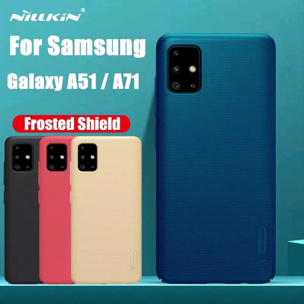 Original Nillkin Official Case Hard Case Protective Flip Cover Cover Casing Samsung A71 A 71 2020 Ha