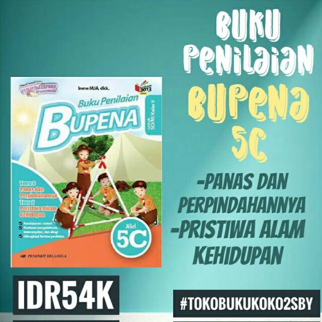 BUKU BUPENA KELAS 5C PENILAIAN TEMATIK ERLANGGA