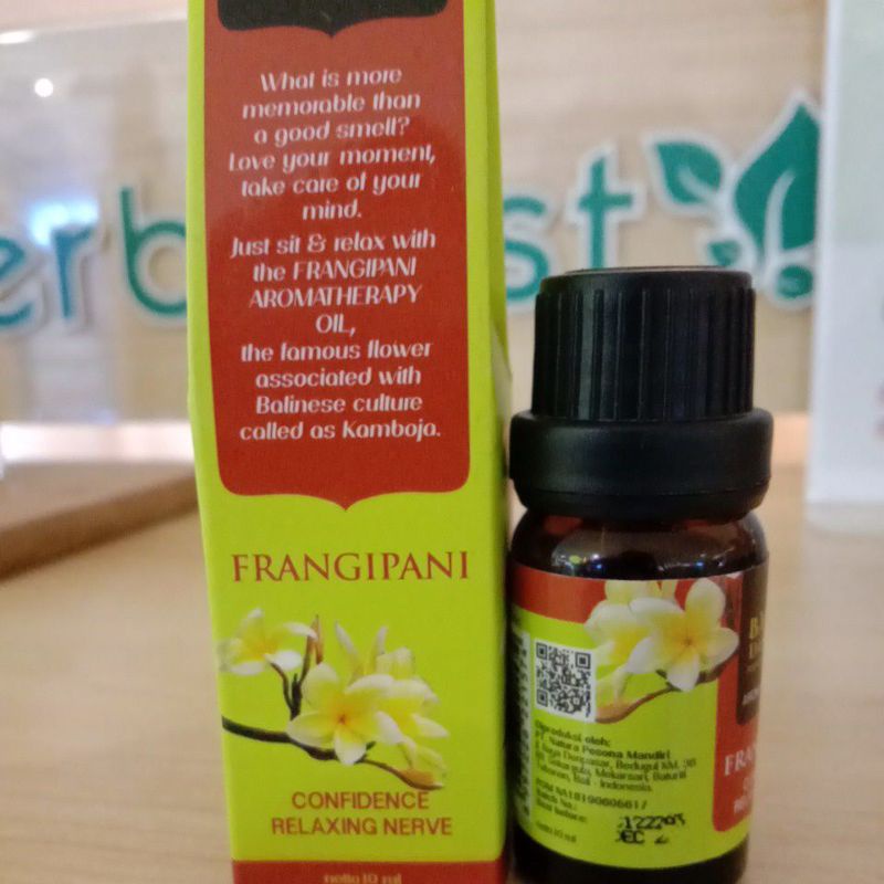 Bali dancer aromatherapy oil frangipani