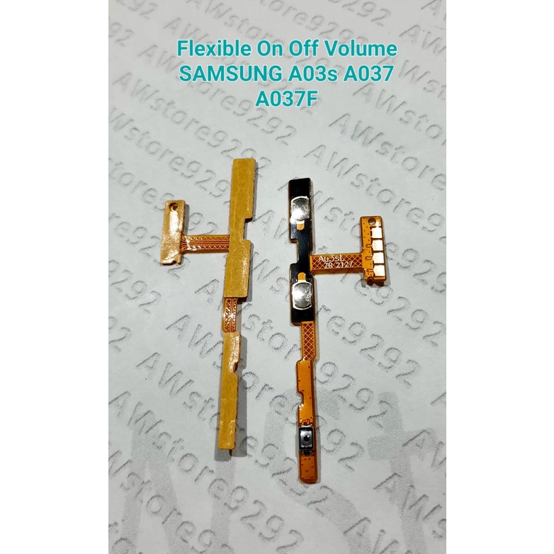 Flex Fleksibel Flexibel Flexible Power On Off Volume SAMSUNG A03s A037 A037F