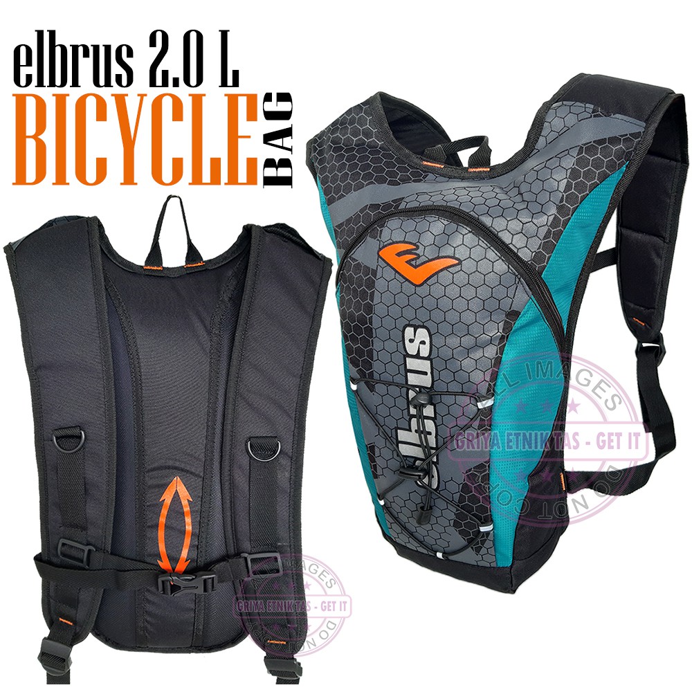 Tas sepeda Pria Hydropack 2 Liter Elbrus - Tas Punggung Sepeda - Tas sepeda touring - Tas hydropack