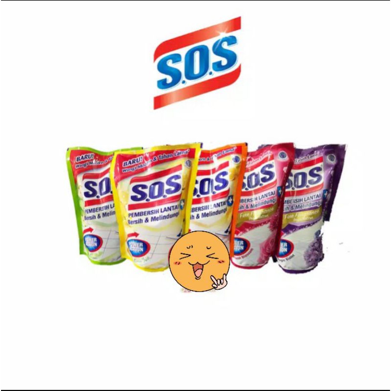 SOS PEMBERSIH LANTAI REFILL-750 ML/750ML/750 ML