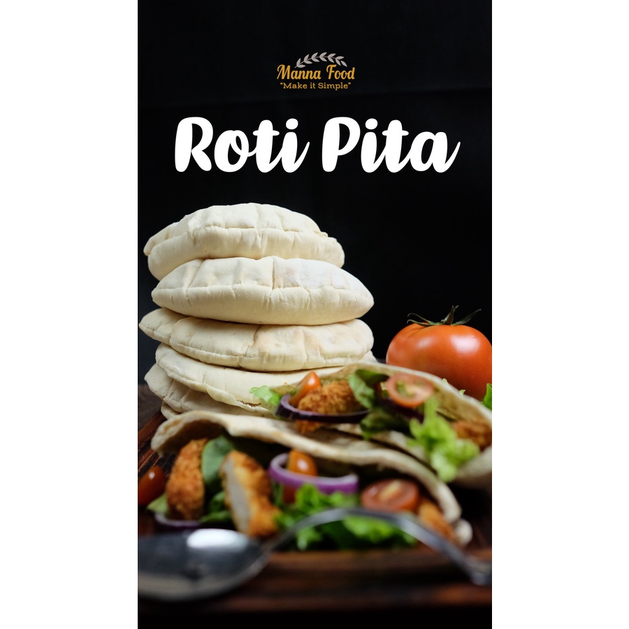 

Roti Pita Original 1pack isi 10 pcs