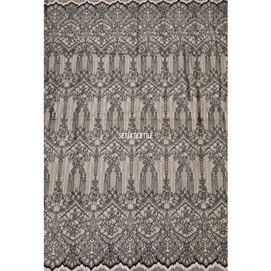 (SetiaTextile) Brukat Brokat Chantily Santily Wedding Kebaya Bahan