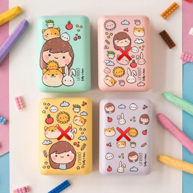 uSketch by UNEED x Sallyandpiper Powerbank mini 10.000 mAh - Mint