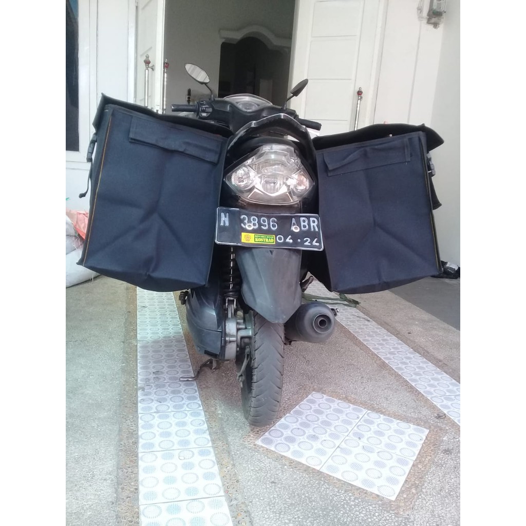 BLACKPINK TAS POS TERPAL | TAS POS MOTOR TERPAL