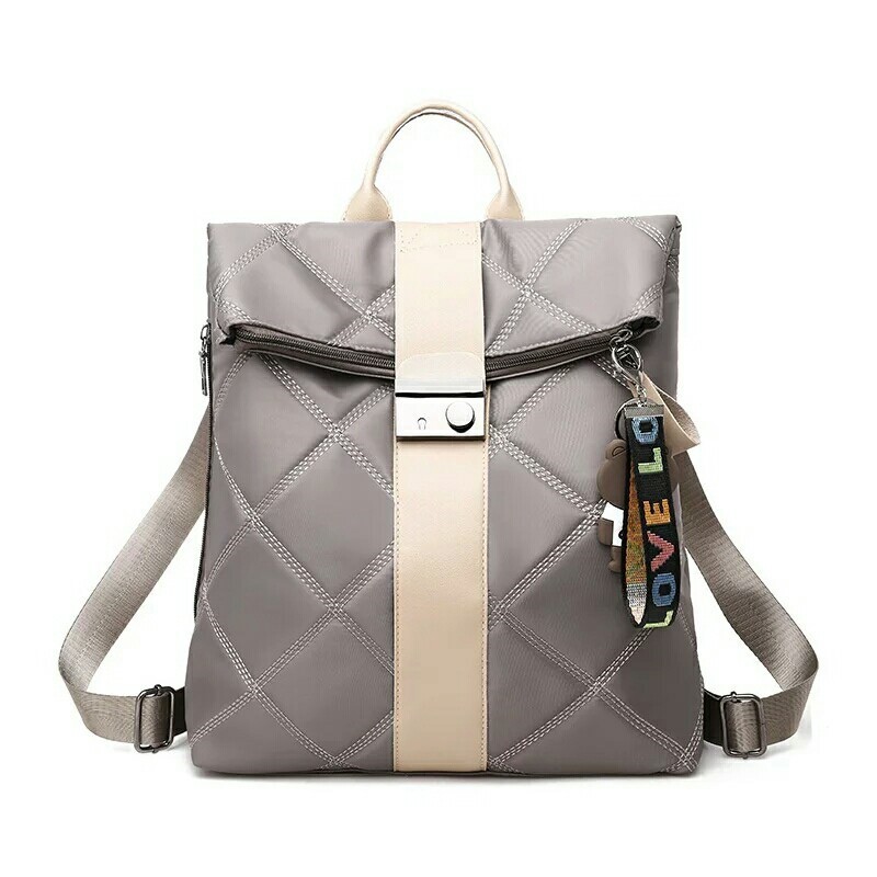 COD√ Tas Besar Laptop Ransel Cewek Merah Backpack Korea WANITA IMPORT FASHION BATAM Kualitas bagus