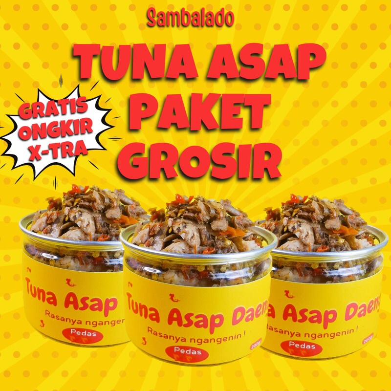 

Grosir sambalado ikan asap tuna tidak pedas