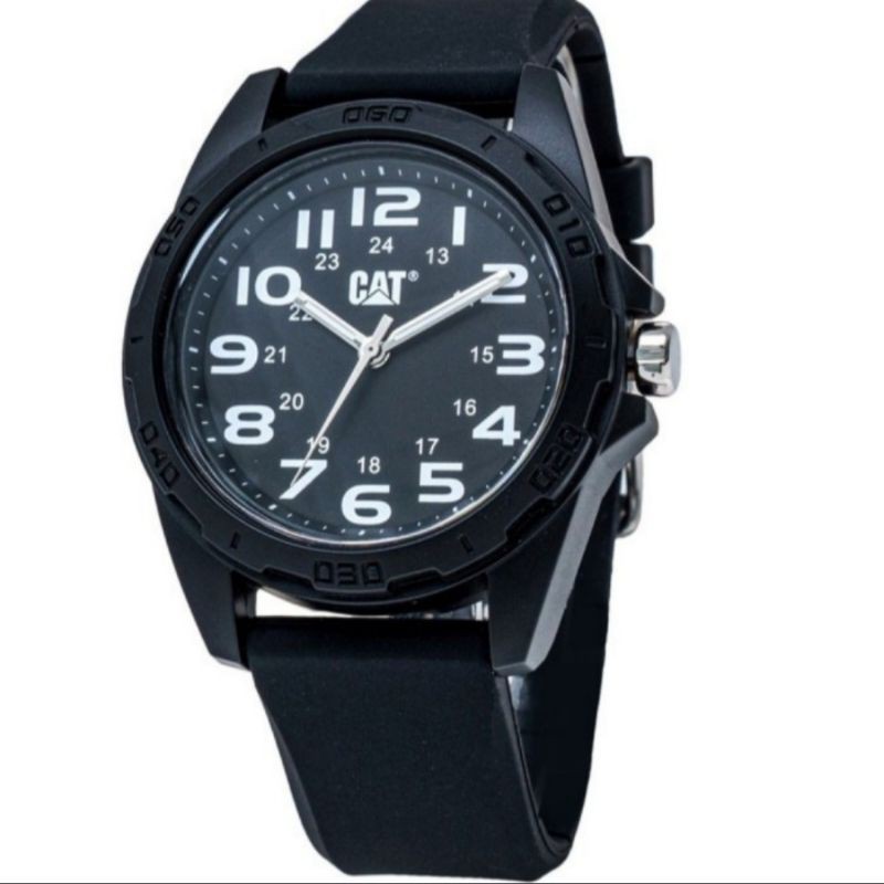 Jual Jam Tangan Pria CAT CATERPILLAR 1B.111.21.112 ORIGINAL Rubber