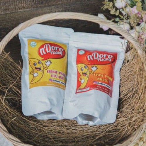 

Keripik Pisang Rasa nDoro Pisang Chips.