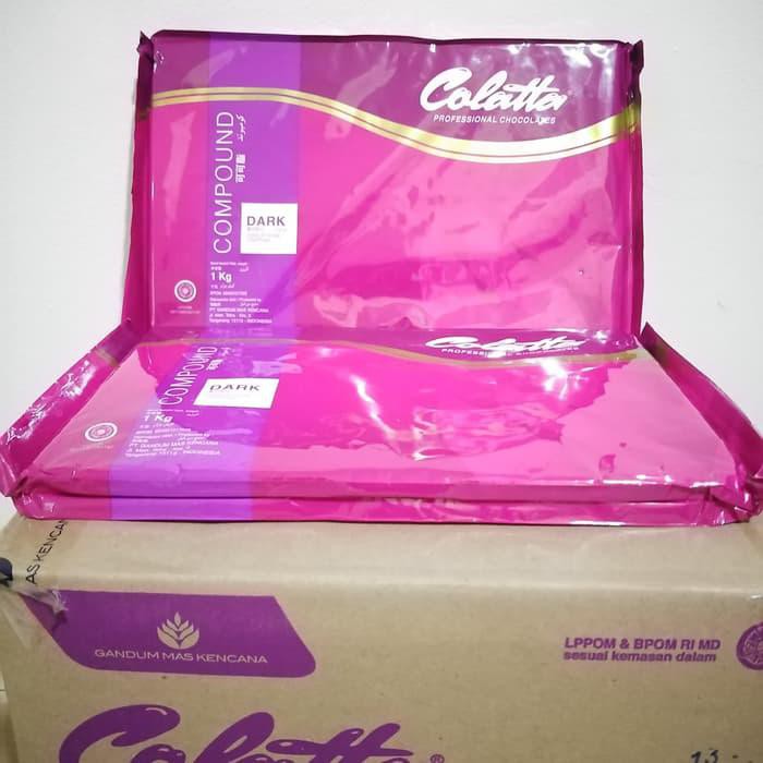 

COLATTA Dark Compound/ coklat blok 1kg BERKUALITAS