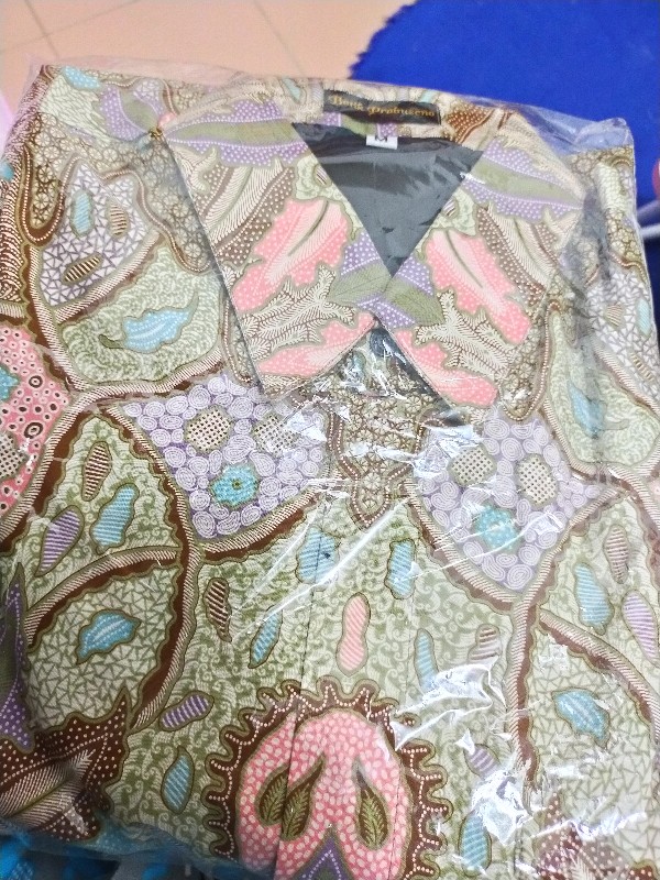 Wulu Pamulyan #2 Kemeja Batik Pria Lengan Panjang Hem Seragam Katun Printing Furing Premium Modern