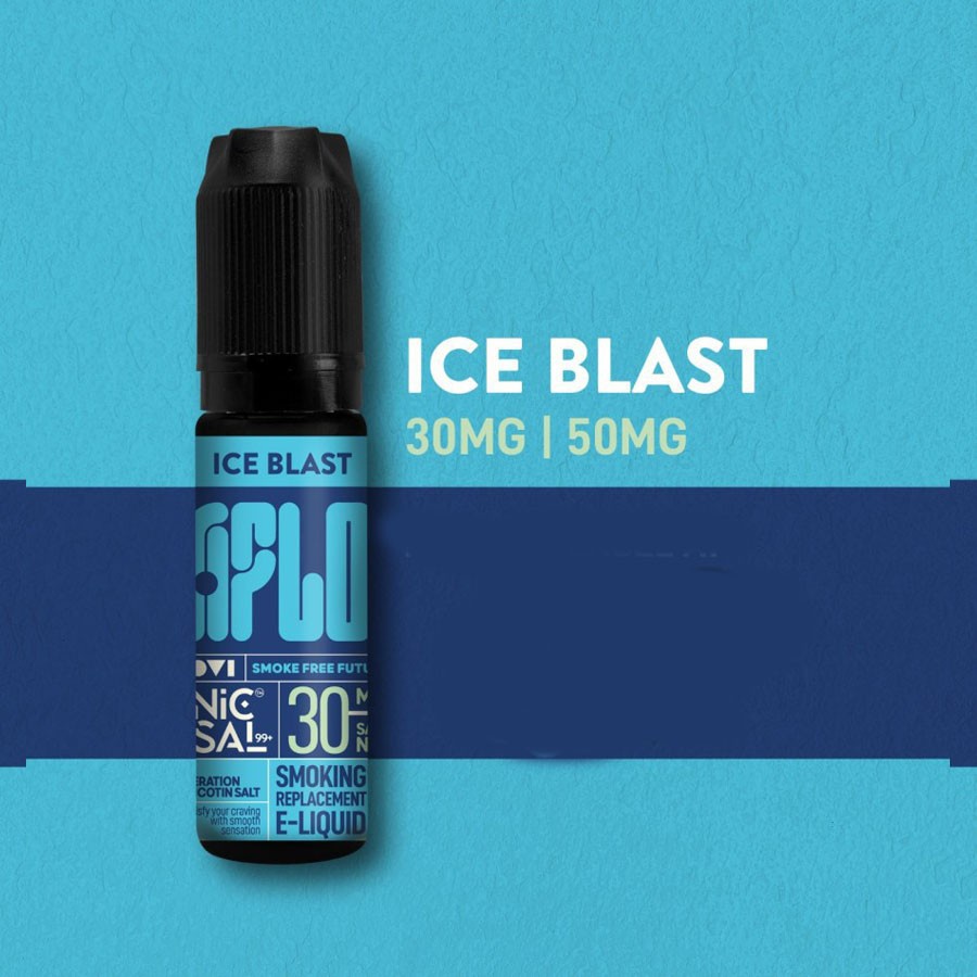 Liquid Saltnic Aflo Ice Blast Salt Nic 30mg 50mg by MOVI