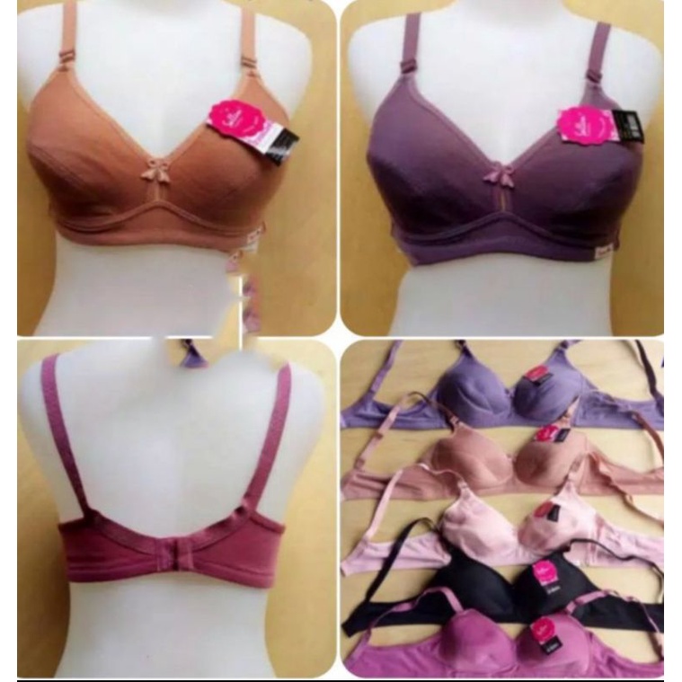 1pcs bra/bra salem/bh wanita kain/sport kancing