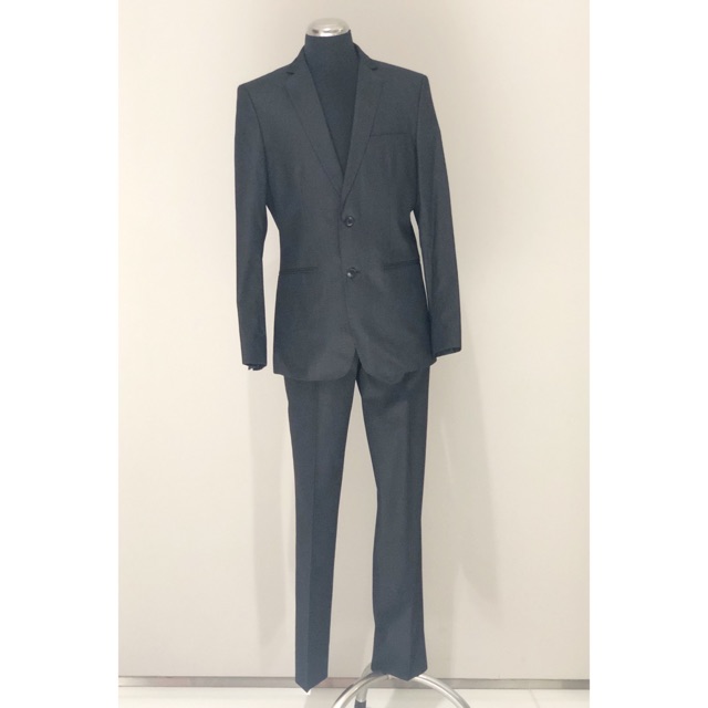 PRELOVED ZARA Suits for men / Setelan Jas Laki-laki 1 set Grey
