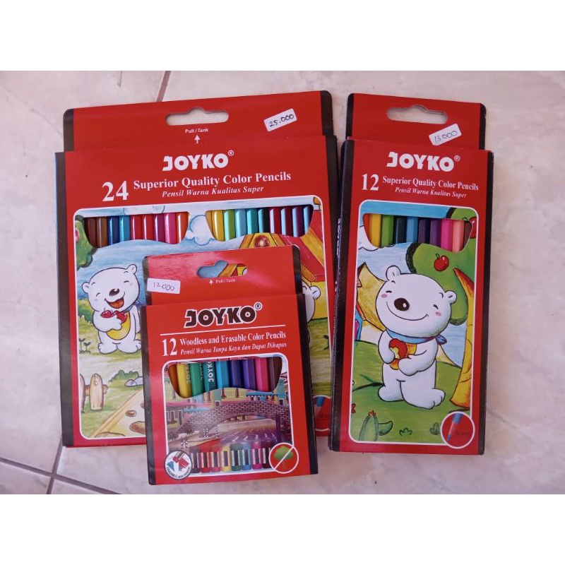 

pensil warna joyko | pensil warna joyko bisa hapus