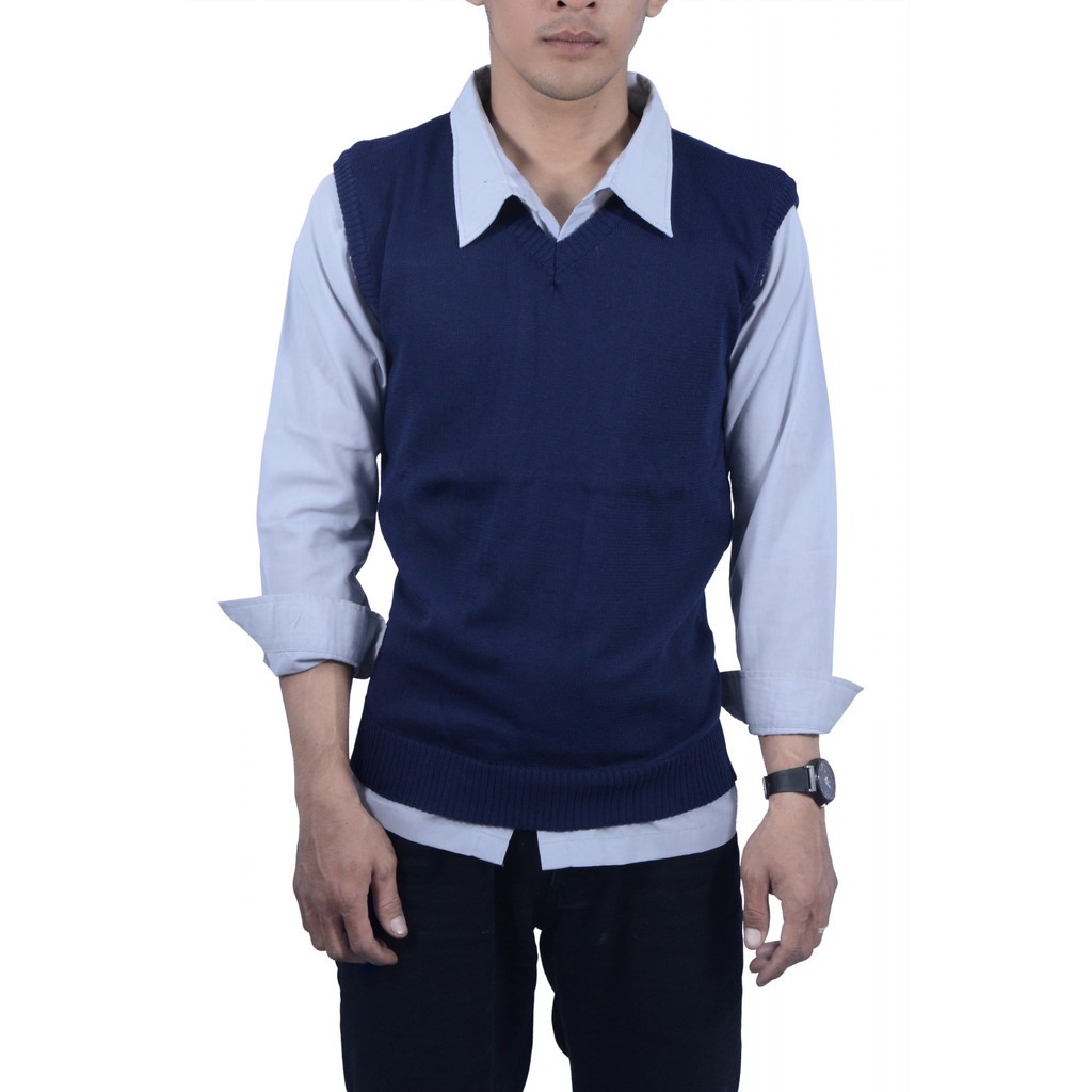 ROMPI RAJUT PRIA / BASIC ROMPI RAJUT / TOP VEST PRIA /  ATASAN RAJUT PRIA / ROMPI BEST RAJUT PRIA