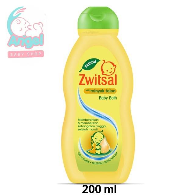 Zwitsal with minyak telon baby bath 200 ml botol