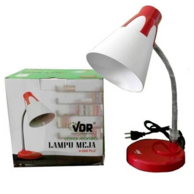 Lampu Meja / Belajar Leher Flexibel V-008 PLC VDR