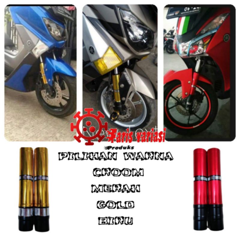 variasi sok cover shock depan nmax old new 2020-2022