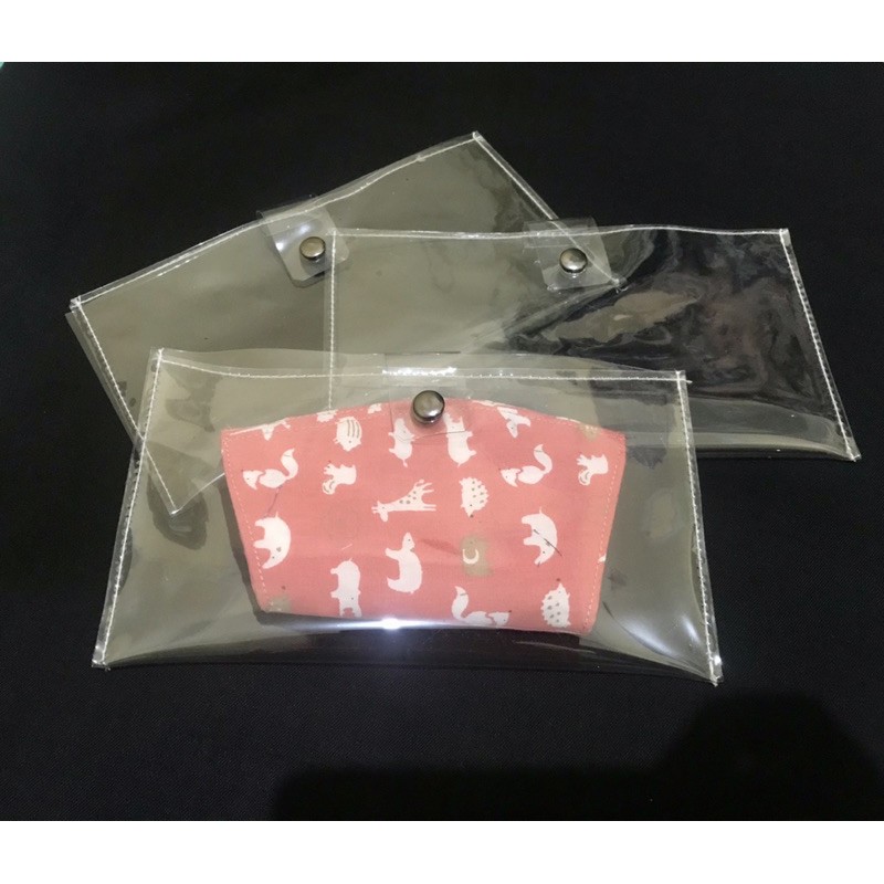 Dompet PVC untuk Masker Kain
