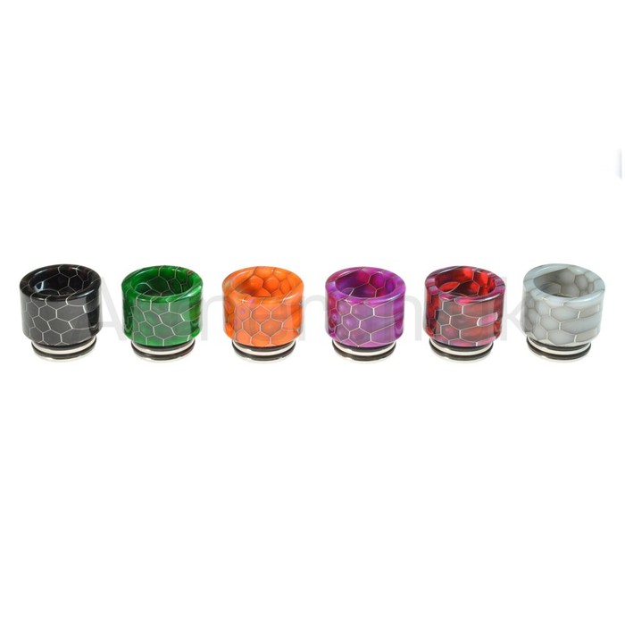 DRIP TIP 810 SNAKE SKIN RESIN Driptip Snake Stainless Steel Vape