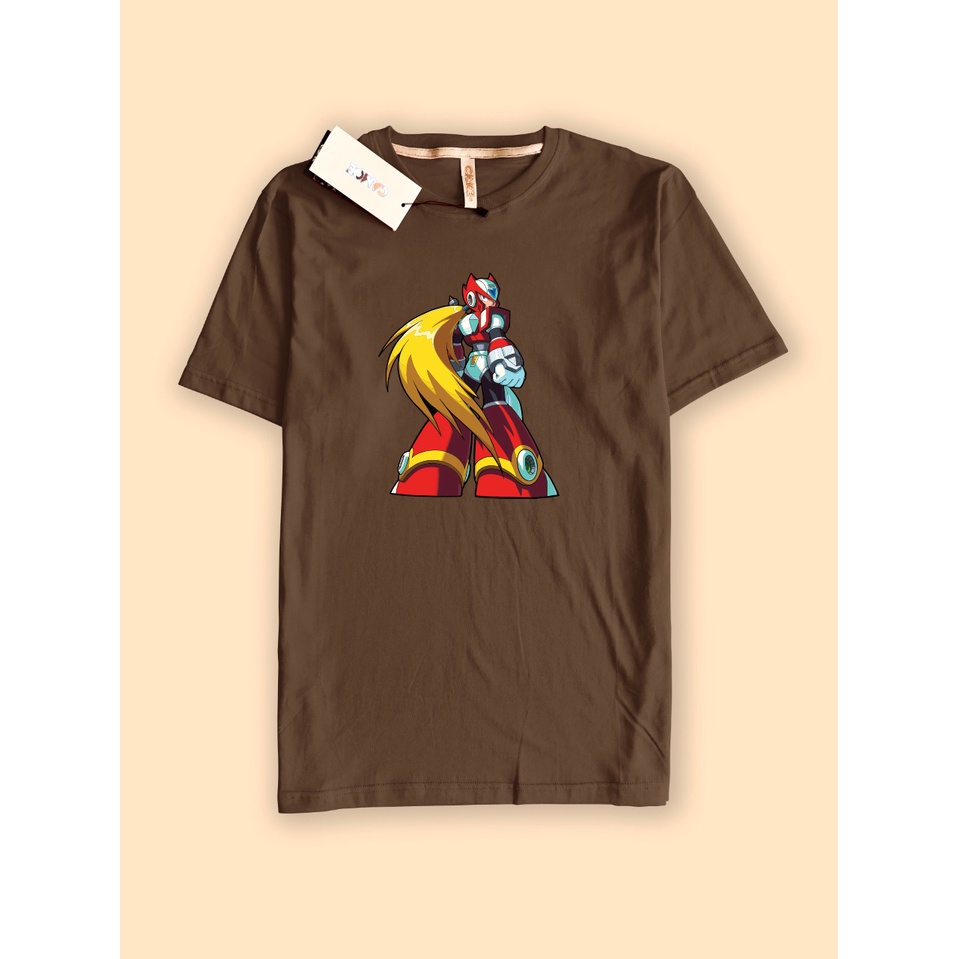 Kaos Tshirt Megaman X Rockman Zero