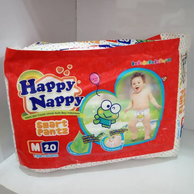 Happy Nappy Pants M20 / pampers bayi celana / popok sekali pakai