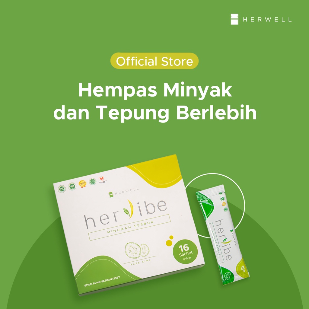 Bundling 3pcs - Herslim Susu diet + Hervibe + Herlean FREE SHAKER  Herwel BPOM HALAL ORIGINAL ORI OFFICIAL STORE Herwell ASLI