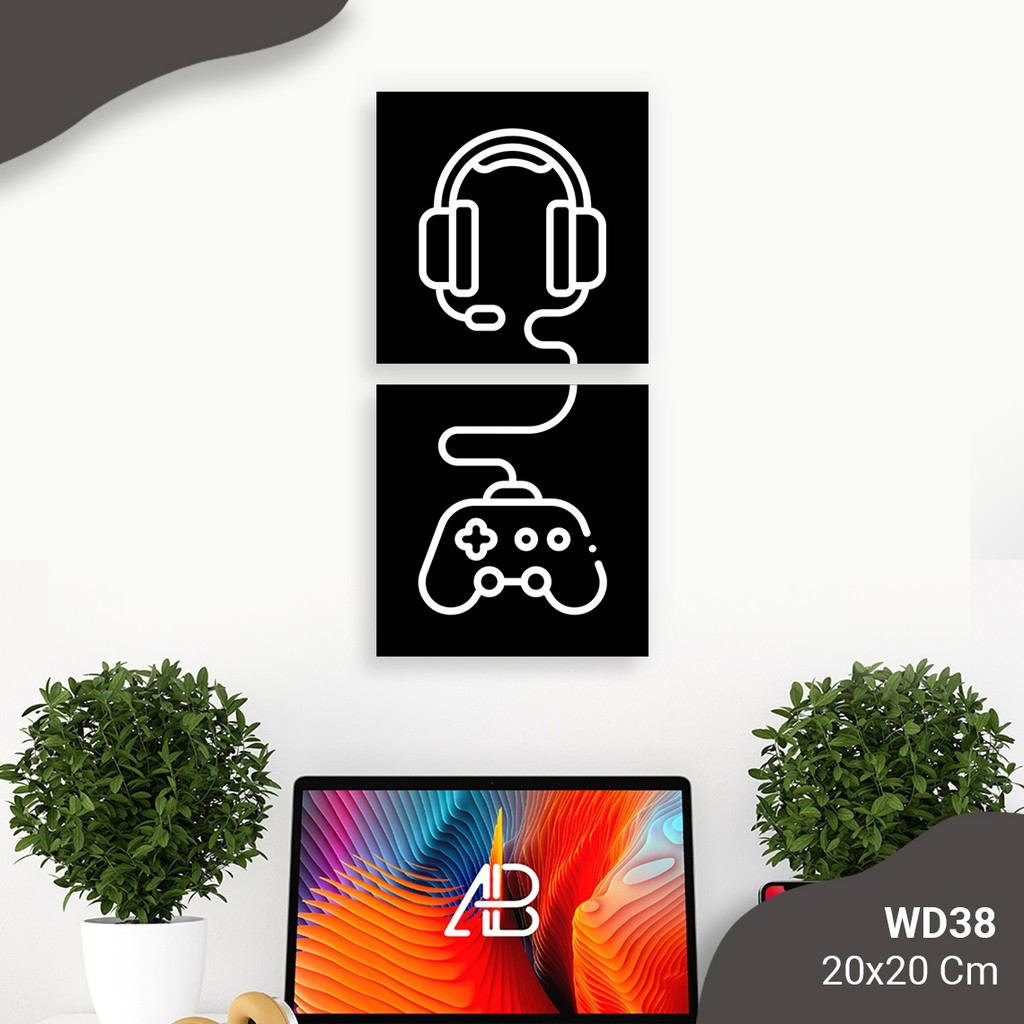 Hiasan Dinding Walldecor Gamers Game - WD38