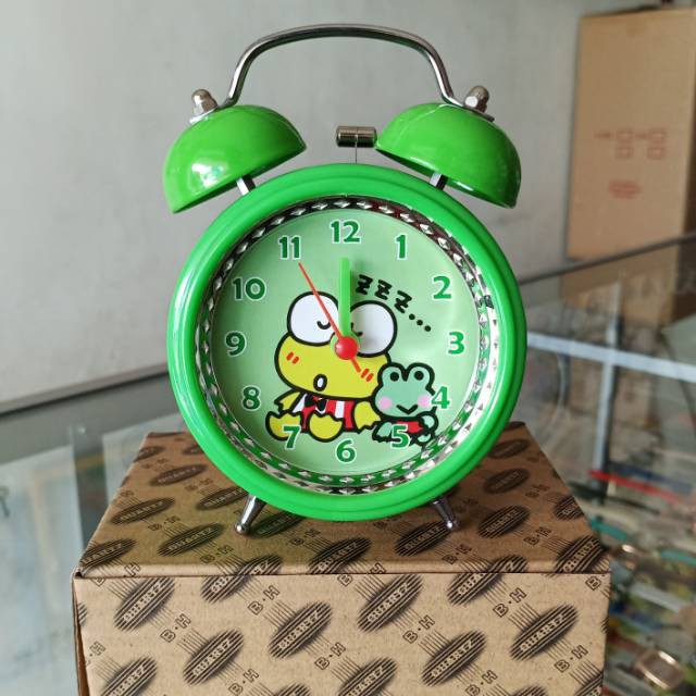Jam Alarm Weker keropi jam Beker Besi kring jam karakter anak