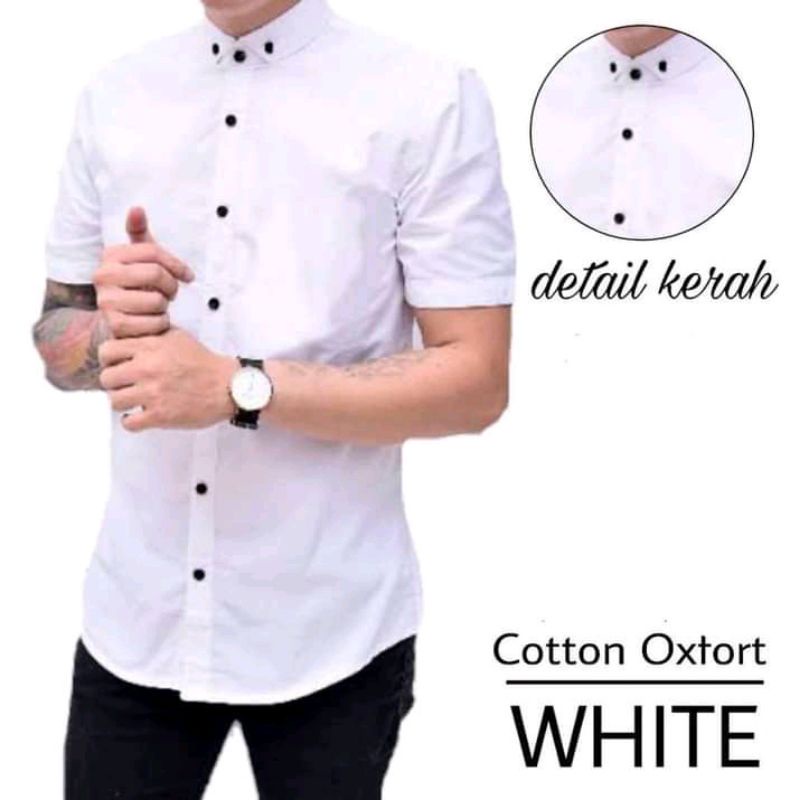 TURUN HARGA Kemeja Pria BOYI TOP MAN Lengan Panjang Pendek Casual Polos Formal Kerja
