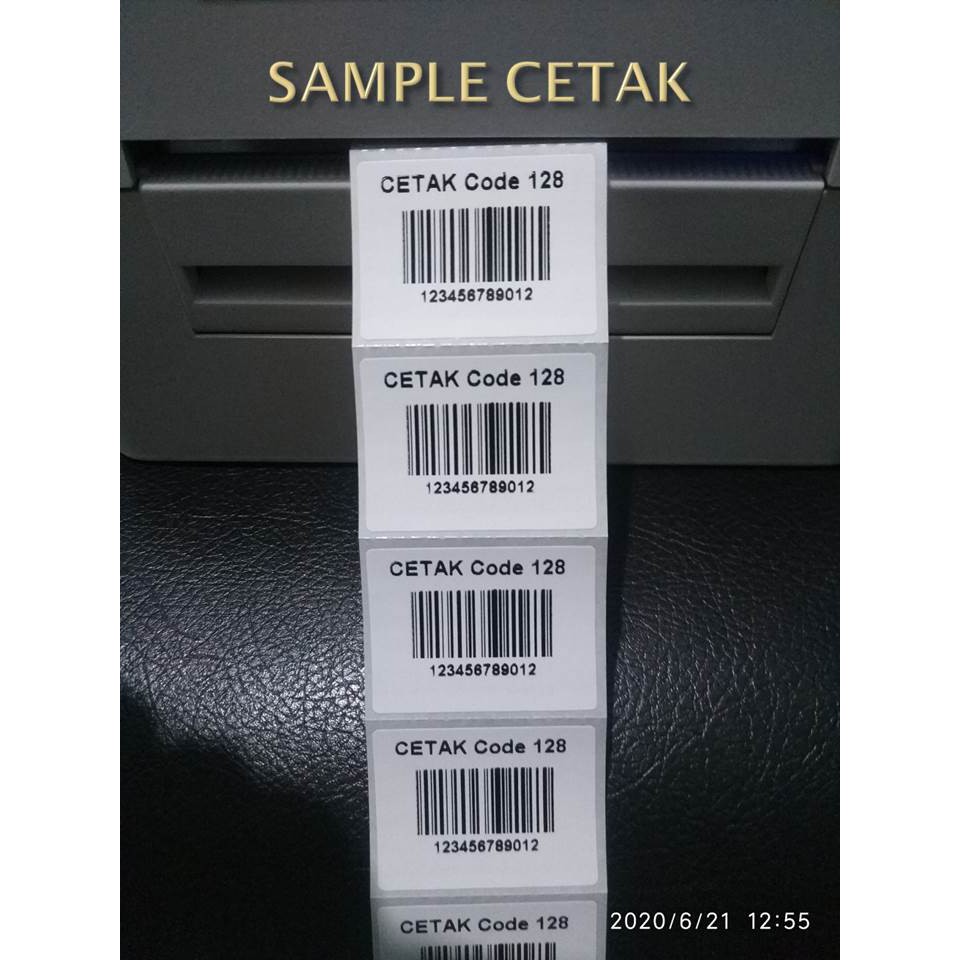 LABEL CETAK - BLANK UKURAN 40 x 30 SEMICOATED SEMARANG