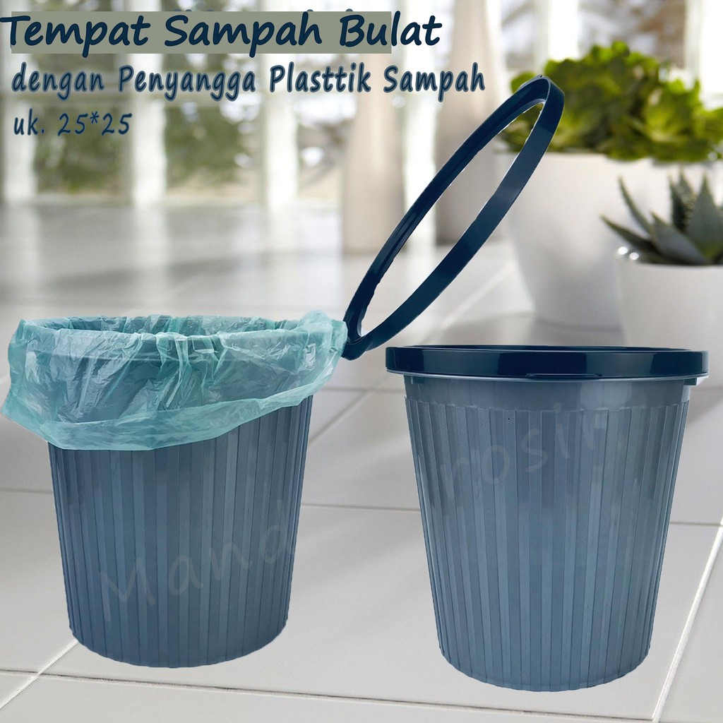 Tempat Sampah * dengan penyangga * Tempat Sampah *  Moscow * 25*25cm