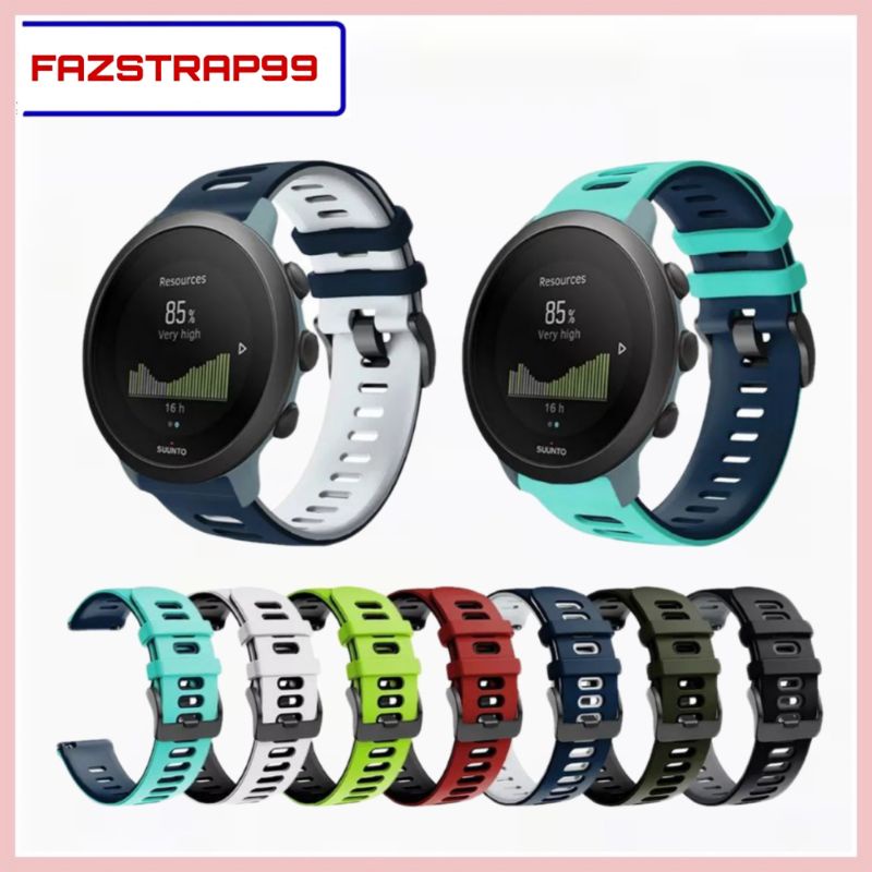 Strap Jam Simple Untuk Suunto 3 Fitness - Tali Jam Tangan 20mm Rubber Silikon