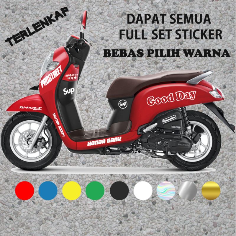 (COD) Good Day Sticker Scoopy yang Lagi Viral •All Scoopy•