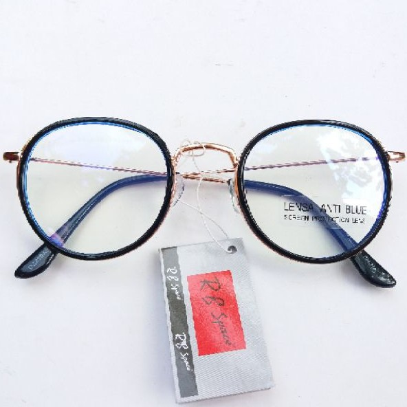 Kacamata Fashion Oval AntiBlue Wanita DZ 238