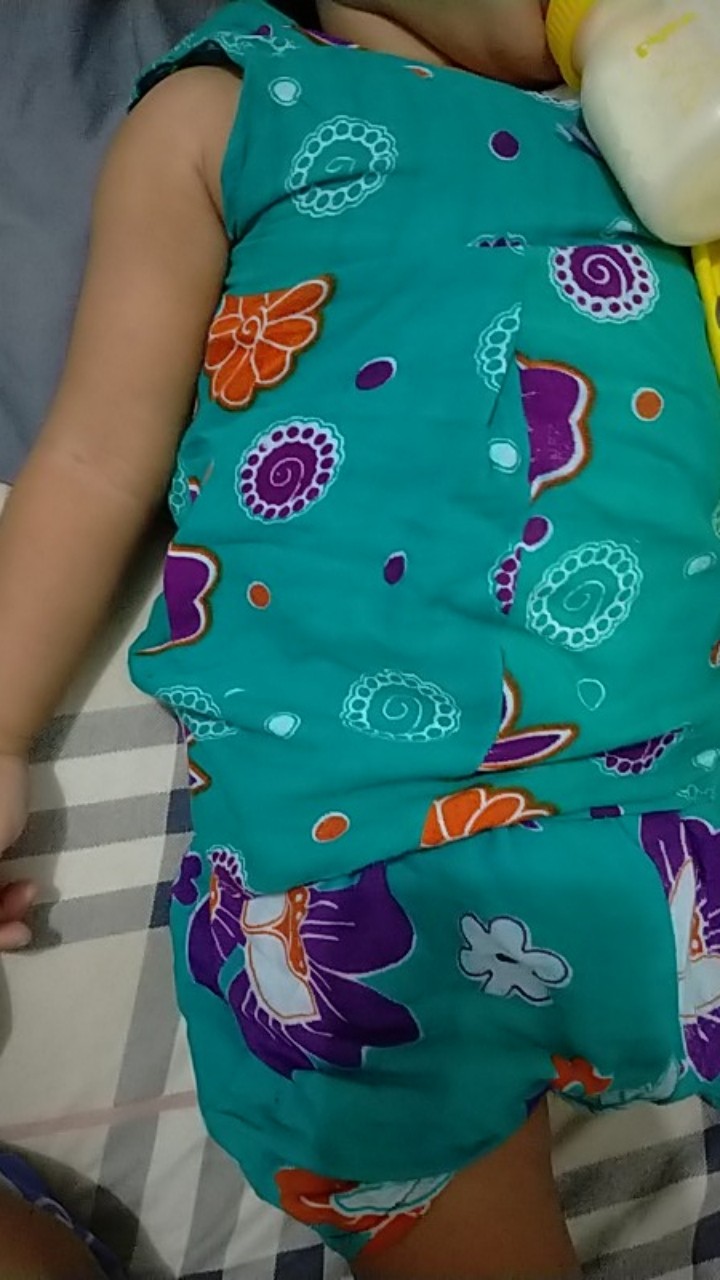 Setelan Square Setelan Batik Anak Tanpa Lengan 1 2 Tahun Baju Batik Anak Grosir