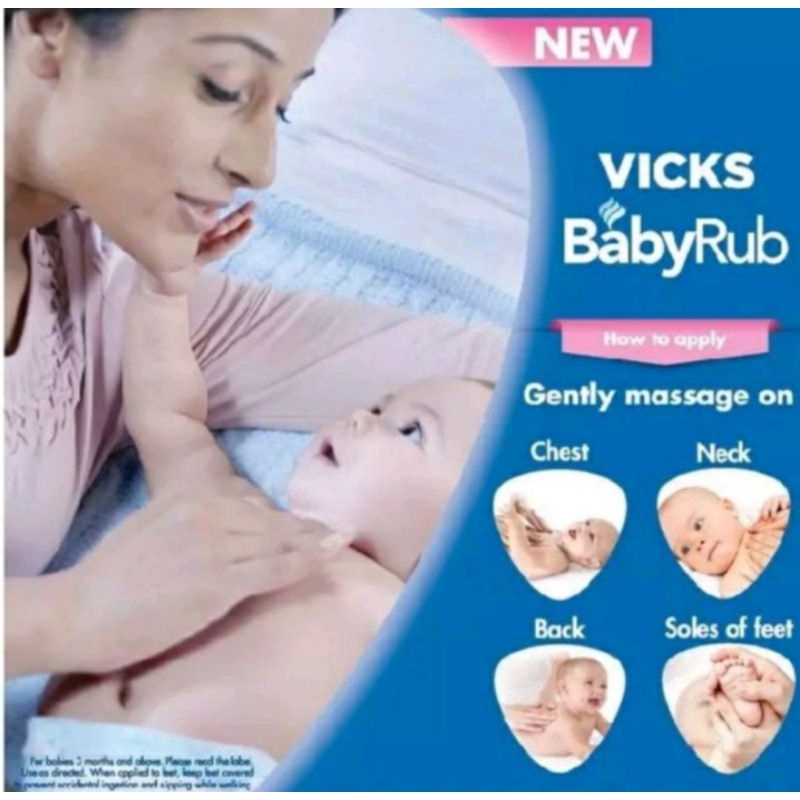 Vicks Baby Balsam Original (Made In Germany) 50gram Exp date 2025