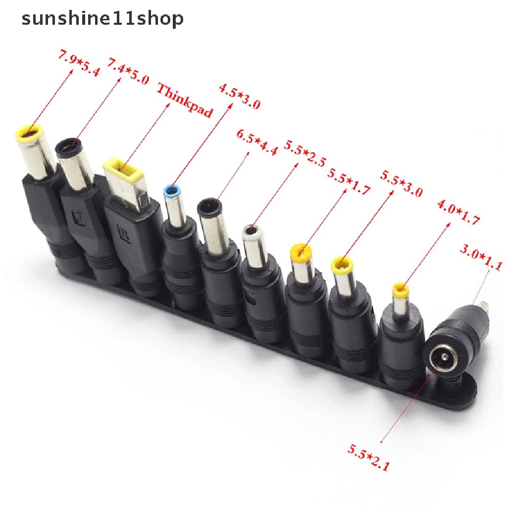 Sho Adaptor Konverter Charger Laptop Universal Jack DC 5.5mmx2.1mm